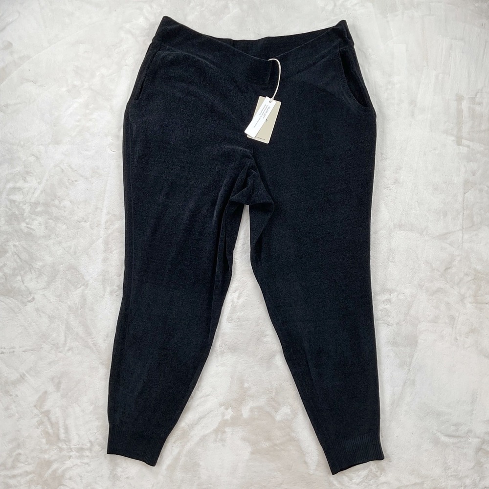 Tommy Bahama Island Soft Sea Light Sweater Jogger Black XL SW120966 NWT